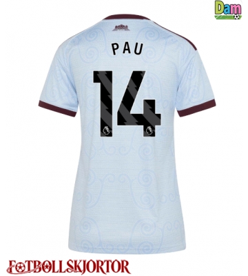 Aston Villa Pau Torres #14 Tredjetröja Dam 2026-27 Kortärmad